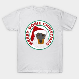 Merry Christmas Doberman Pinscher T-Shirt